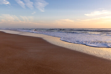 Sunrise on Ormond Beach in Ormond Beach, Florida