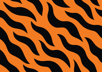 seamless tiger skin texture