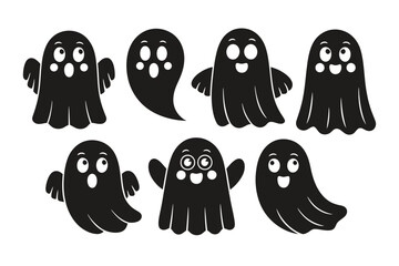 set of halloween monsters