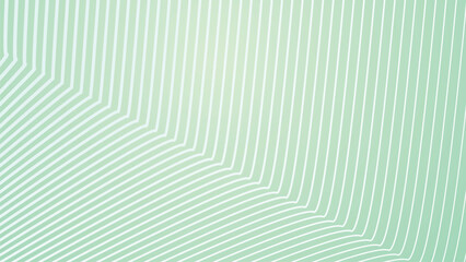 Naklejka premium Green pastel gradient with stripes line abstract background