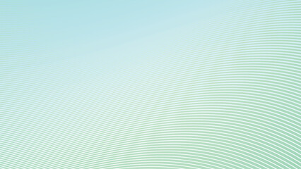Green pastel gradient with stripes line abstract background