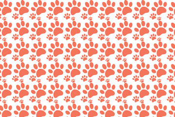Seamless vintage heart pattern vector illustration for fabric textile and paper design