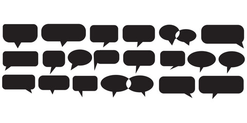Speech bubble collection. Set of speech bubble. Speech bubble comic sign. eps 10