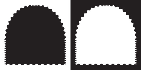 Wavy  shape elements. Vector illustration. EPS 10/AI