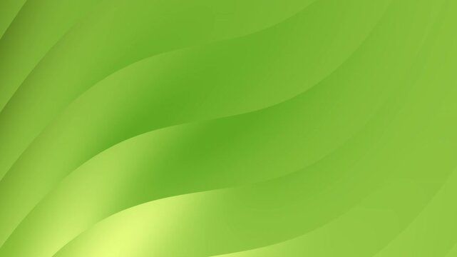 Ondulations vertes abstraites