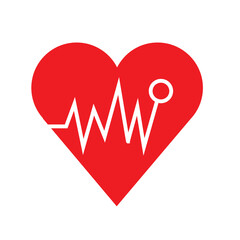 heart cpr medical icon vector design	
