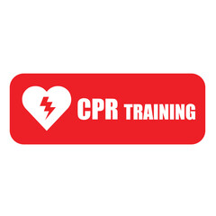 heart cpr medical icon vector design	