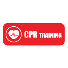 heart cpr medical icon vector design	