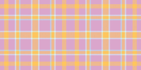 Pastel pink, orange, and light blue plaid pattern.  Perfect for backgrounds, textile designs, or scrapbooking projects. This cheerful, soft texture evokes feelings of comfort and sweetness.