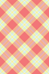 Silky seamless fabric texture, diwali vector background pattern. Stage textile plaid check tartan in red and lime colors.
