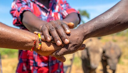 Community Strength African Heritage Togetherness