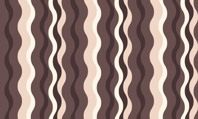 Abstract wavy lines pattern in earthy tones.  Perfect for backgrounds, textiles, website design, and branding.