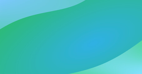 the abstract gradient colors and blurred  background texture shape on Green blue Gradient background