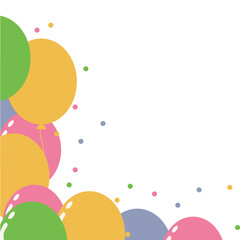 Birthday Balloons Corner