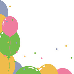 Birthday Balloons Corner © Daffa