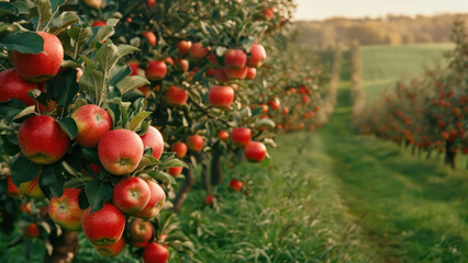 Apple farm agriculture outdoors nature.