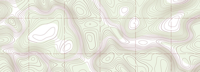 Topographic map. Geographic mountain relief. Abstract lines background. Contour maps. Vector illustration.