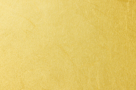 金色の和紙の背景　Gold Japanese washi paper background