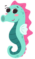 Seahorse Illustration