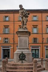 The old town of Bologna, Italy