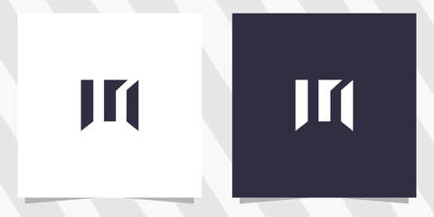 Obraz premium letter m logo design vector