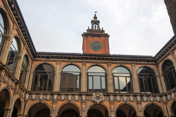 The old town of Bologna, Italy