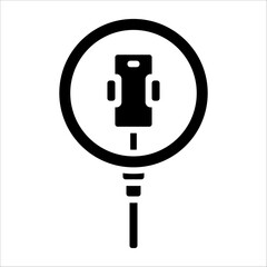 Ring Light  Icon Element For Design