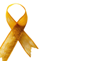 Gold Awareness Ribbon