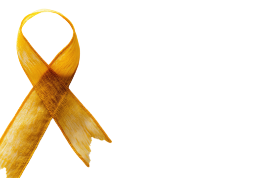 Gold Awareness Ribbon
