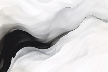 Plakat Black scribble stroke backgrounds abstract white.
