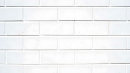 Naklejka premium White brick wall texture background for interior or exterior design use