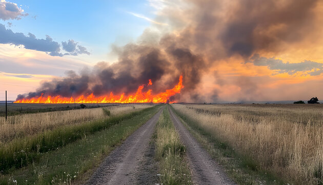 Wildfires release carbon dioxide (CO2) emissions and other greenhouse gases (GHG) that contribute to climate change