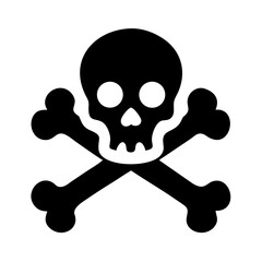 skull and crossbones vector