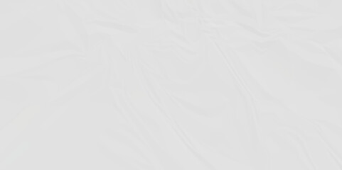 Obraz premium White fabric background. white crumpled paper background texture pattern overlay. wrinkled high resolution arts craft and Seamless white crumpled paper. 