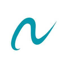 Letter N logo icon design template