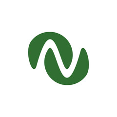 Letter N logo icon design template