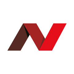 Letter N logo icon design template