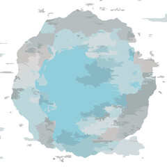 Fototapeta premium Soft Grey and Blue Watercolor Strokes – Minimal Abstract Texture