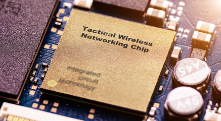 Tactical Wireless Networking Chip Enables encrypted