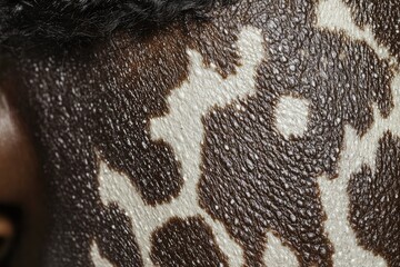 Close-up animal print pattern