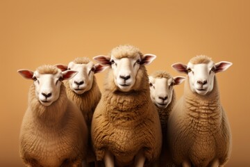 Fototapeta premium Sheep livestock animal mammal.