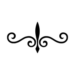 Vector on transparent background, decorative elements, vignettes, patterns, borders, calligraphy