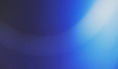 Blur light rays. Defocused neon glow. Sci-Fi illumination. Bokeh navy blue color gradient ultraviolet radiance flare on dark black futuristic abstract copy space background.