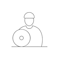 Grinding Wheel Engineer Tool for Material Shaping and Surface Finishing