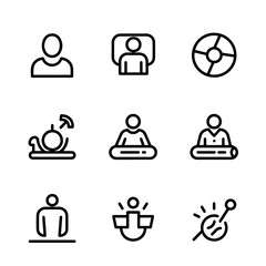business people icons