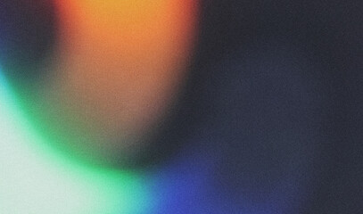Abstract pastel holographic blurred grainy gradient background texture. Colorful digital grain soft noise effect pattern. Lo-fi multicolor vintage retro design.