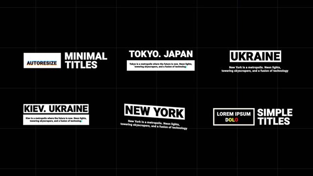 Minimal Titles (RGB)