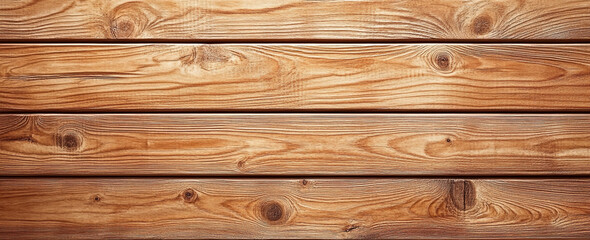 Fototapeta premium Photorealistic top view of a beautiful light brown wood texture, seamless background.