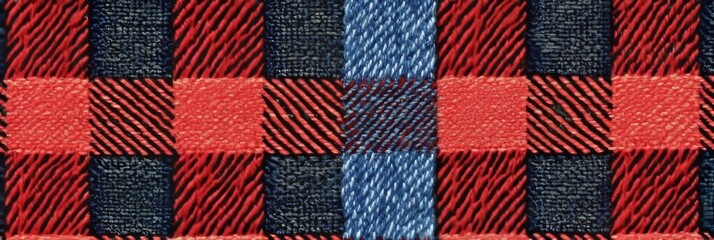 Vibrant Checkered Woolen Textile Squares Creating a Cozy and Rustic Atmosphere for Home Decor