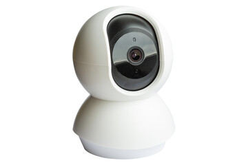 Wifi security home ip camera in PNG isolated on transparent background